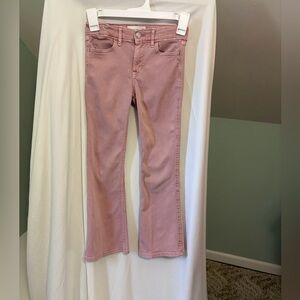 Abercrombie Kids Pink Flare Jeans size 7/8